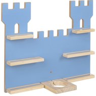 TecTake Wall Shelf MyLittleStory Fortress for up to 16 Tonies - Shelf