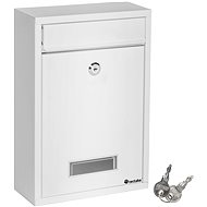 Tectake powder coated steel - white - Mailbox