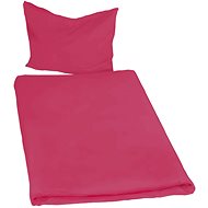 Tectake 4 Bed linen 200x135cm, red - Bed Linen