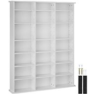 Tectake Stevie 105,5 × 19 × 136,5 cm - matt white - Shelving Unit