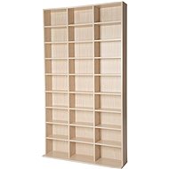 Tectake Christel 180 × 102 × 23,5 cm - beech - Shelving Unit