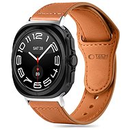 Tech-Protect Leatherfit for Samsung Galaxy Watch Ultra, 47 mm, brown - Watch Strap