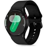 Tech-Protect Silicone on Samsung Galaxy Watch 4 / 5 / 5 Pro / 6 / 7 / FE, black - Watch Strap