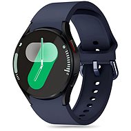 Tech-Protect Silicone on Samsung Galaxy Watch 4 / 5 / 5 Pro / 6 / 7 / FE, dark blue - Watch Strap