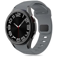 Tech-Protect Silicone Line on Samsung Galaxy Watch 4 / 5 / 5 Pro / 6 / 7 / FE, grey - Watch Strap