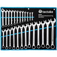 Tectake Sada klíčů 25 dílná, černá/modrá - Flat Wrench Set