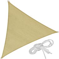 TECTAKE Plachta stínící, béžová 6 x 6 x 6m - Shade Sail