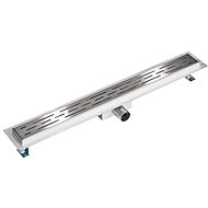 tectake shower drain, stainless steel, 70 cm - Shower Drain