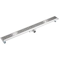 tectake shower drain, stainless steel, 100 cm - Shower Drain