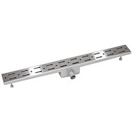 tectake sprchový odtokový žlábek s roštem nerez, 90 cm - Shower Drain