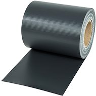 TECTAKE Shading fence foil with fastening clips, 35 m, anthracite - Privacy Screen Mesh Fabric