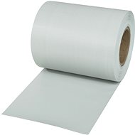 TECTAKE Shading fence foil with fastening clips, 35 m, light grey - Privacy Screen Mesh Fabric