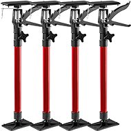 Tectake door frame mounting spacers 4 pcs, 51 - 115 cm - red - Door Frame Spreader