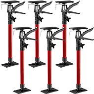 Tectake door frame mounting spacers 6 pcs, 51 - 115 cm - red - Door Frame Spreader