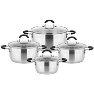 TEESA COOK EXPERT PRIME Cookware set with lid 8pcs - Kitchenware Set