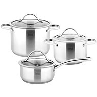TEESA COOK EXPERT MASTER Cookware set with lid, 6pcs - Cookware Set