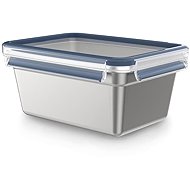 Tefal 2 L Master Seal stainless steel rectangular N1150610 - Storage Jar