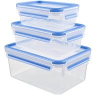 Tefal Doses 3pcs: 0.55l/1.0l/2.3l MASTERSEAL rectangular - Food Container Set