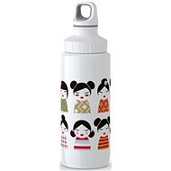 TEFAL DRINK2GO stainless steel bottle 0.6l white-geisha - Drinking Bottle