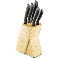 Tefal Comfort Knife Set 5pcs + Wooden Block - Knife Set