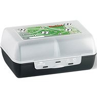 TEFAL VARIOBOLO CLIPBOX Kinder Lunchbox schwarz / transluzent - Fußball - Dose