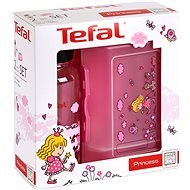 Tefal Set of Jar and Bottle 0.4l Kids Pink-Princess - Food Container Set