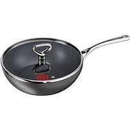 TEFAL Wok Pan with Glass Lid 28cm RESERVED COLLECT - Wok