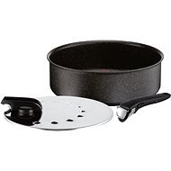 TEFAL Deep Frying Pan with Lid and Removable Handle INGENIO AUTHENTIC - Pan