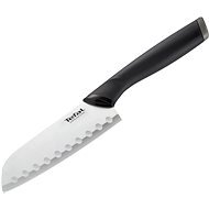 Tefal Comfort Edelstahl Santoku-Messer 12,5 cm K2213644 - Küchenmesser