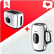 Tefal Majestuo KI883D10 + Toaster Tefal TT883D10 Majestuo stainless steel - Electric Kettle