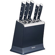 Tefal EverSharp sada nožů 5 ks + blok s integrovaným brouskem K297S6 - Knife Set