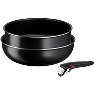 Tefal 3 Piece Cookware Set Ingenio Easy Cook N Clean L1539153 - Cookware Set