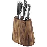 Tefal Jamie Oliver Sada nožů 6 ks + dřevěný blok K267S755 - Sada nožů