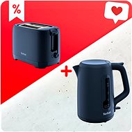 Tefal KO2M0410 Morning 1,7 l + Toaster Tefal TT2M1410 Morning Blue - Electric Kettle