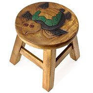 Wooden Baby Chair - FLOATING TURTLE - Baby Highchair