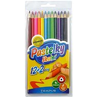 Tempus Crayons 3HR, 0313, 12 + 2 pcs - Coloured Pencils