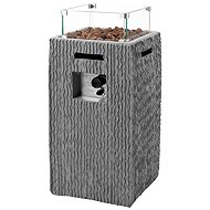 Tepro Brighton Gas Fireplace - Outdoor Heater