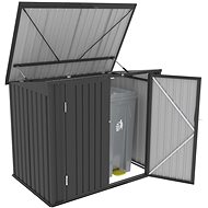 TEPRO Bin shelter, grey - Bin Shed