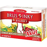 TEREZIA BrusLinky + herbs Akut 10 capsules - Cranberries