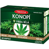 TEREZIA Hemp + White Willow 60 Capsules - Dietary Supplement