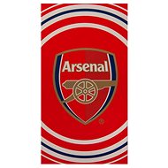 FootballFans Arsenal FC towel, red, 100% cotton, 70 × 140 cm - Bath Towel