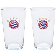 FotbalFans FC Bayern Mnichov s barevným znakem, 300 ml, sada 2 ks - Pohár