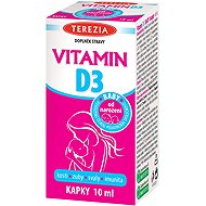 TEREZIA Vitamin D3 Baby from birth, 400 IU 10 ml - Vitamin D3