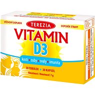 TEREZIA Vitamin D3 1000 IU 30 capsules - Dietary Supplement