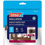 tesamoll Rubber Seal, Brown, D Profile, 6m - Window Seals
