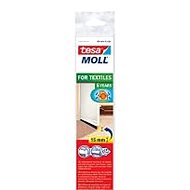 tesamoll Brush strip under the door, for carpets, white - Strip