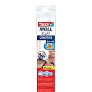 tesamoll Brush ALU door trim, retractable, white - Strip
