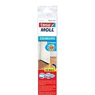 tesamoll Brush strip under the door white - Strip
