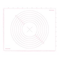 Tescoma Silicone roller DELÍCIA DECO 55x45cm, white - Pad