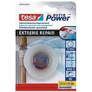 tesa EXTREME REPAIR Self-Bonding Repairing Tape, UV Resistant, Transparent, 2.5m:19mm - Duct Tape